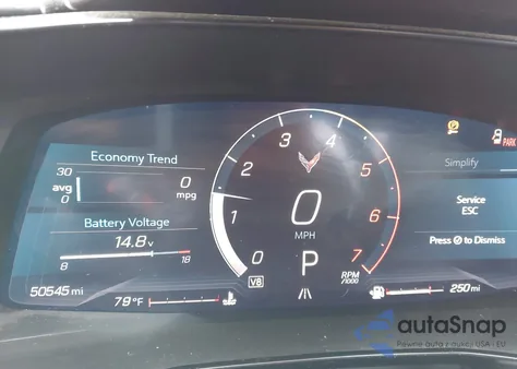 2020 Chevrolet Corvette Stingray Rwd 1Lt from USA, damaged, VIN 1G1Y62D4XL5107213